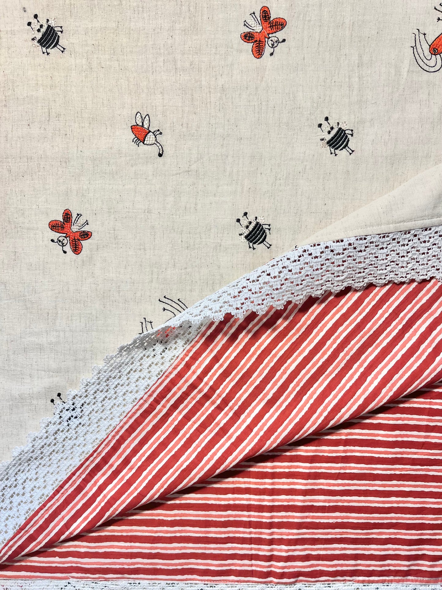 Spidey Embroidered Dohar