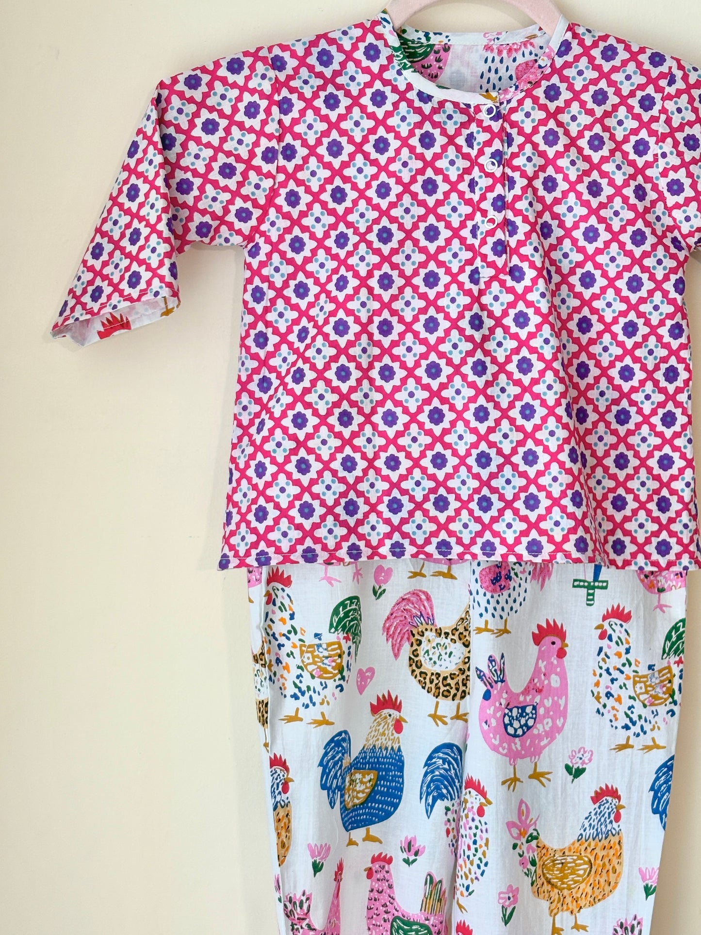 Candy Chicken Reversible Coords