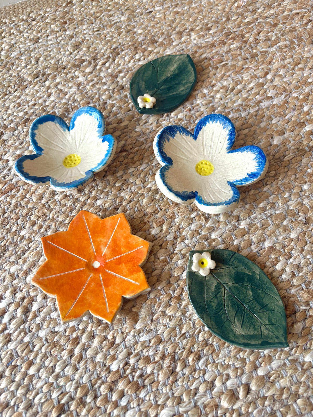 Set of 3 Tea Light and Agarbatti Stand