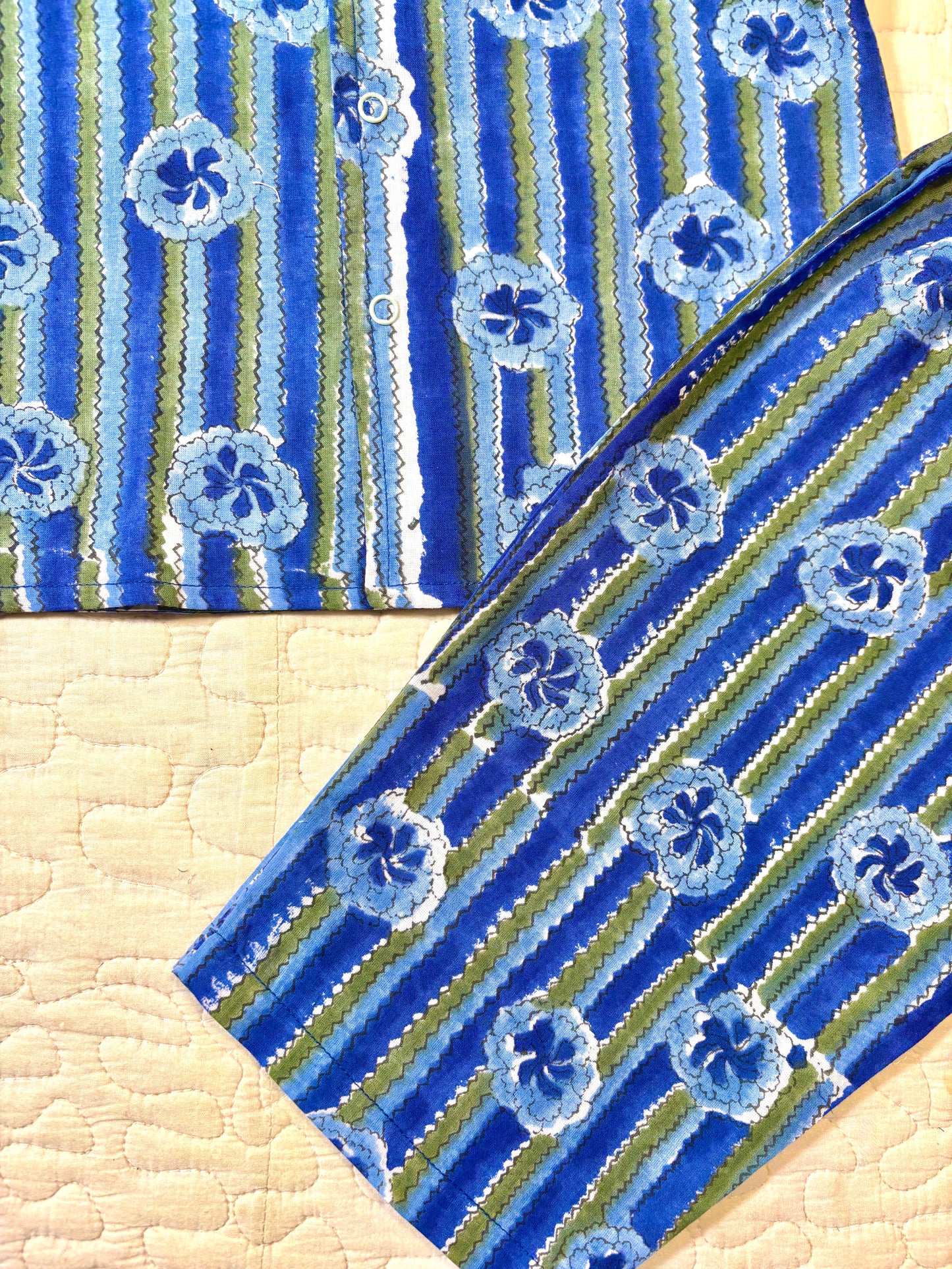 Corn Flower Reversible Coords