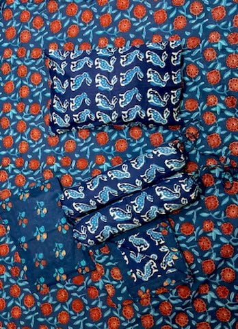 Blooming Bunnies Cot Bedding Set