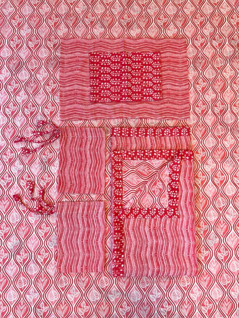 Pink Paradise Cot Bedding Set