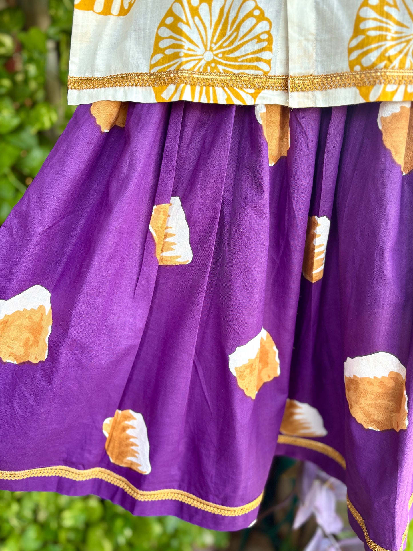 Purple Sun Lehenga Set