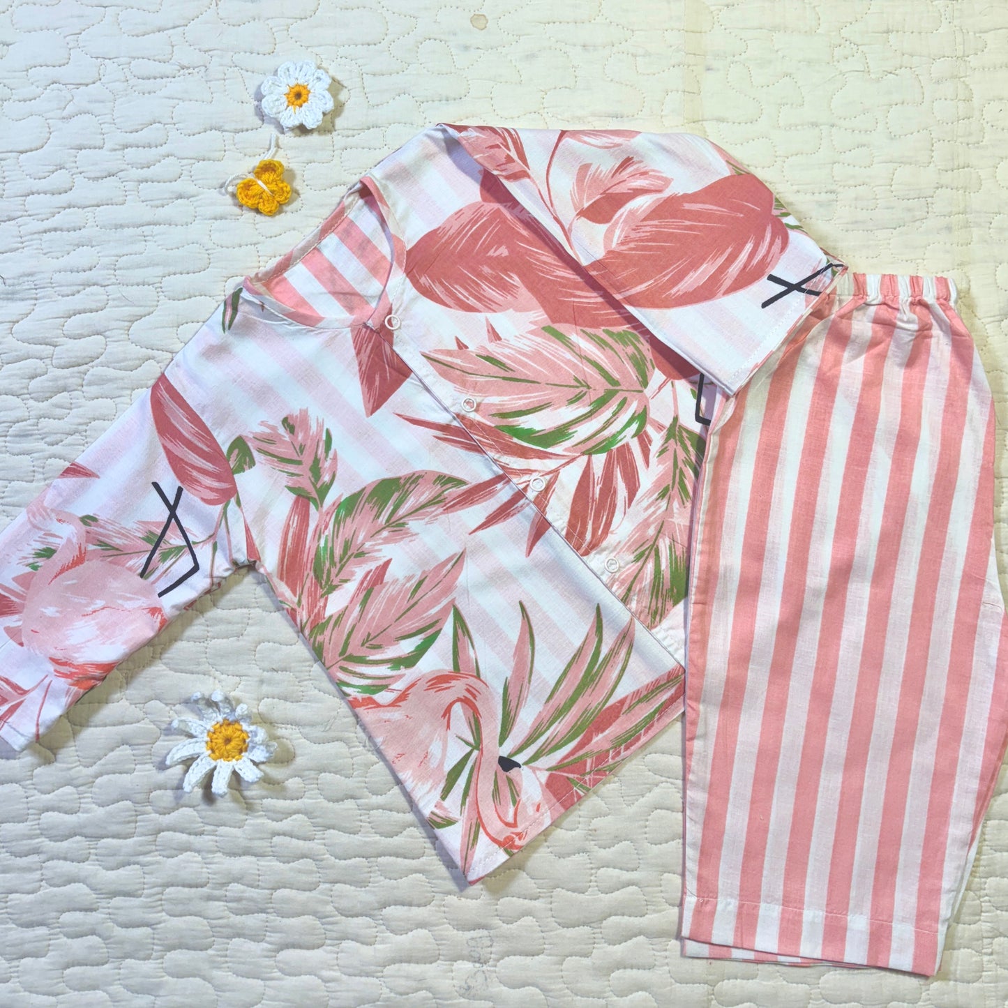 Blushing Stripes Reversible Coords