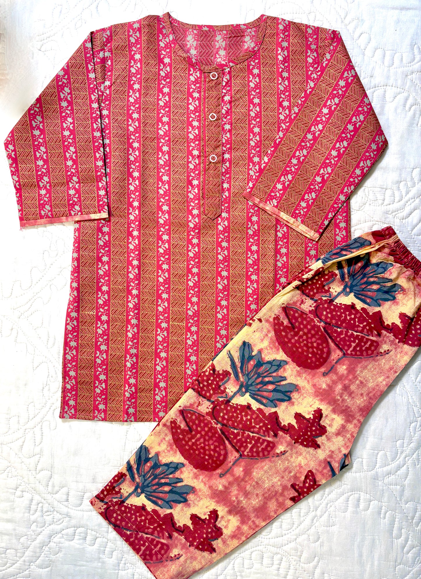 Lotus Pond Kurta Pajama Set