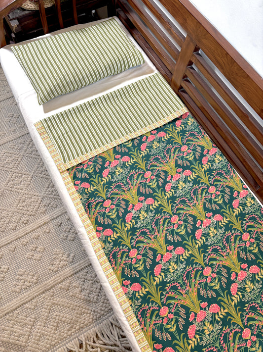 Jungle Song Dohar and Pillow Set