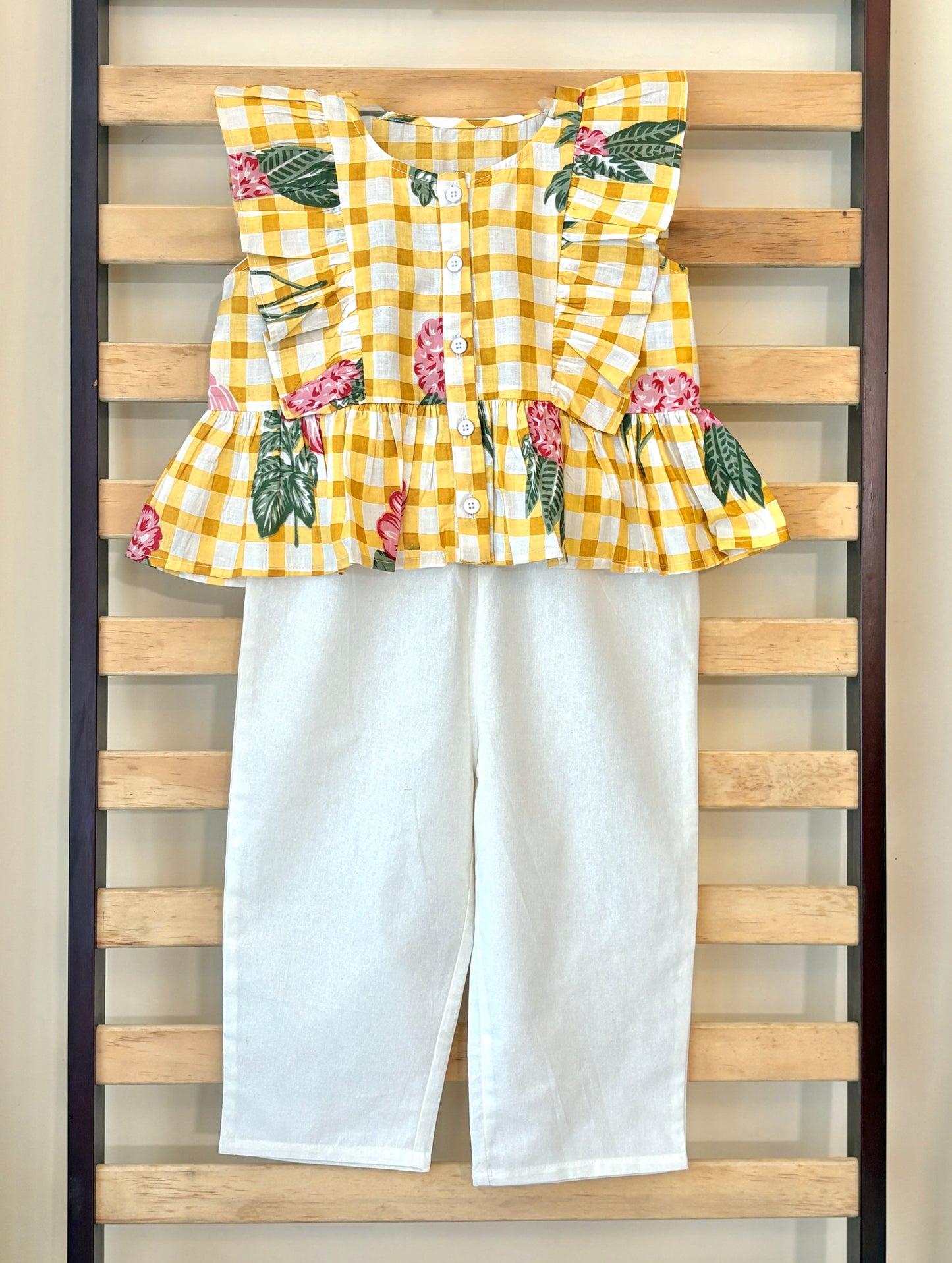Sunshine Peplum Set