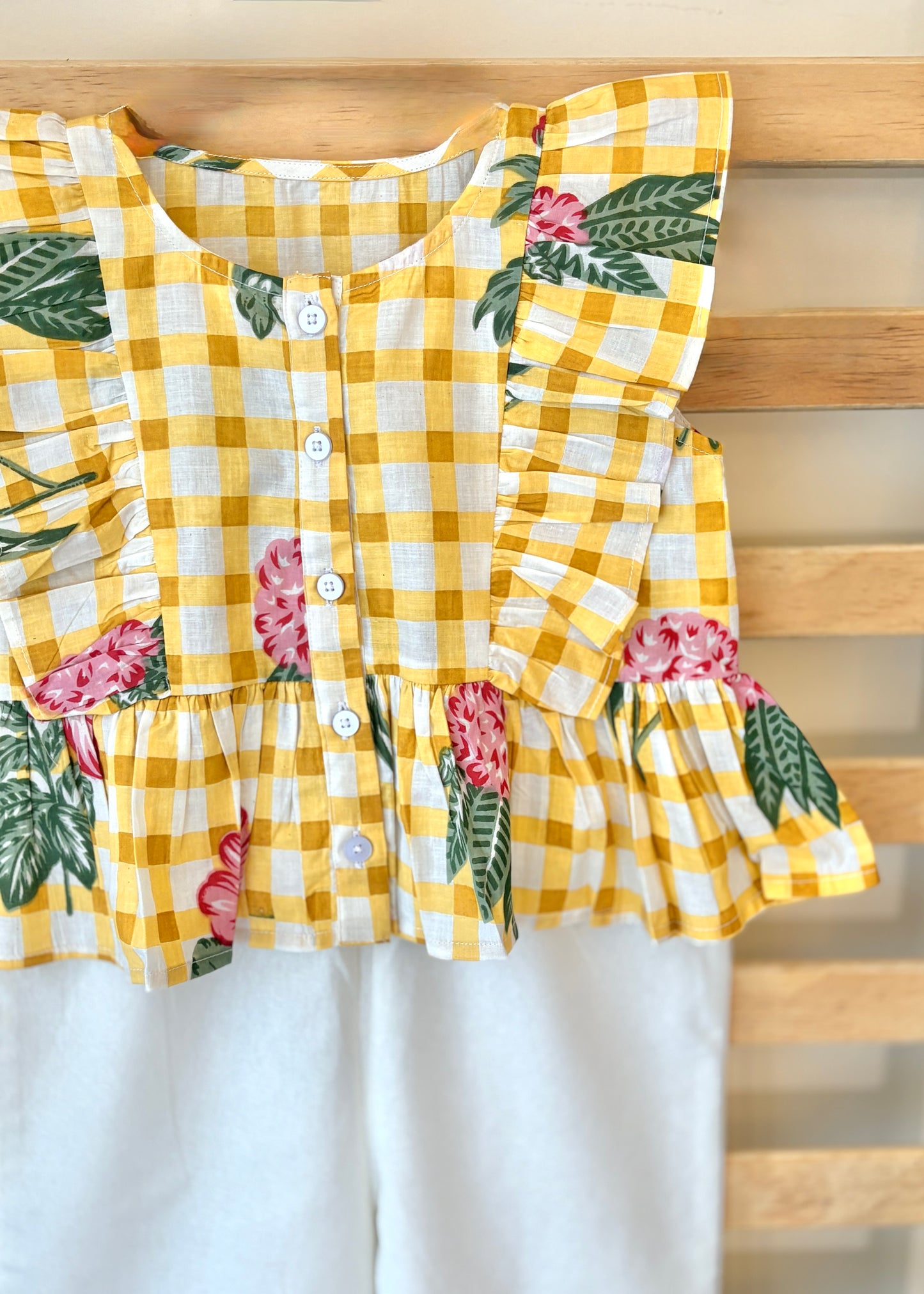 Sunshine Peplum Set
