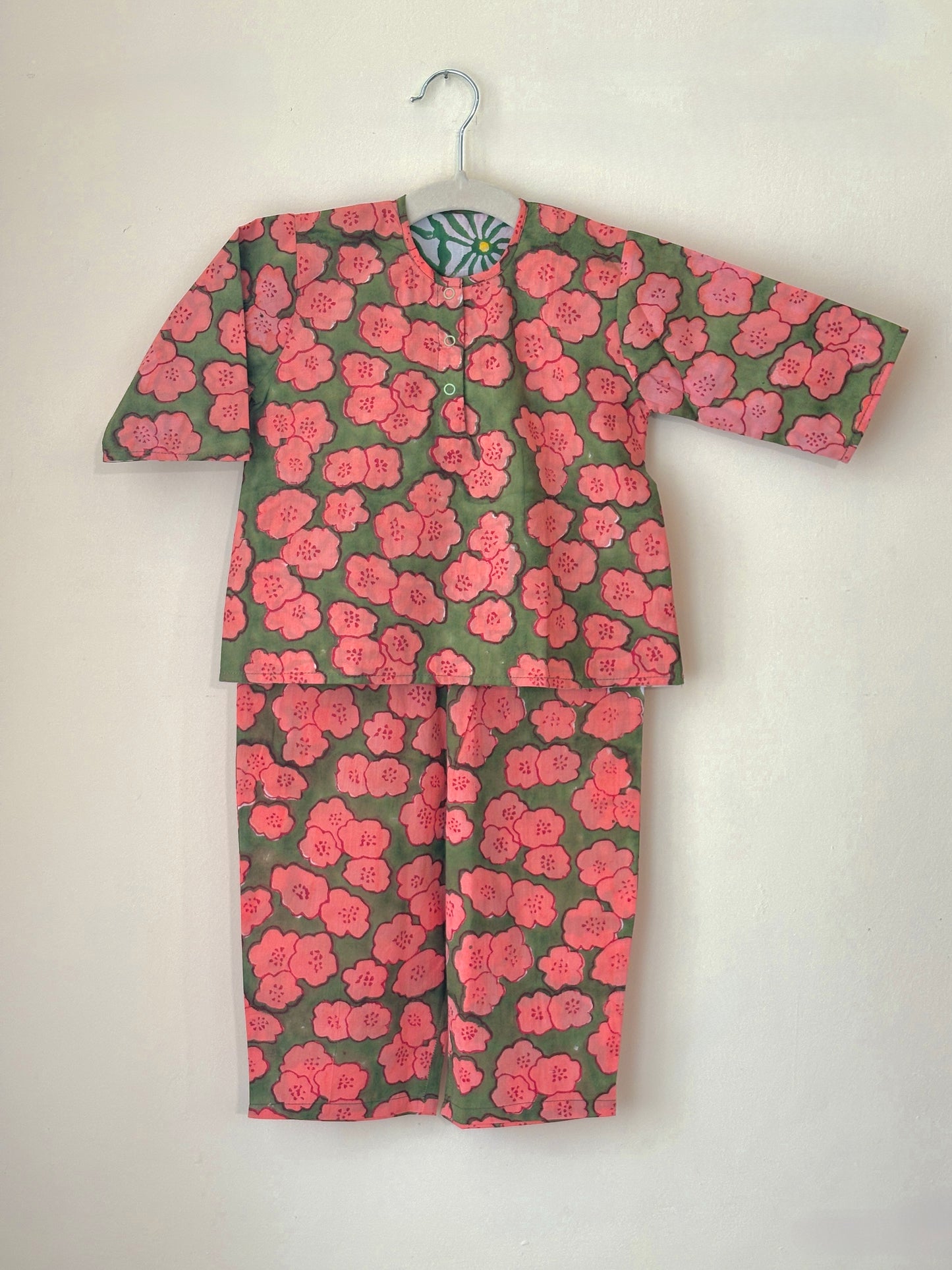 Orange Bloom Reversible Coords
