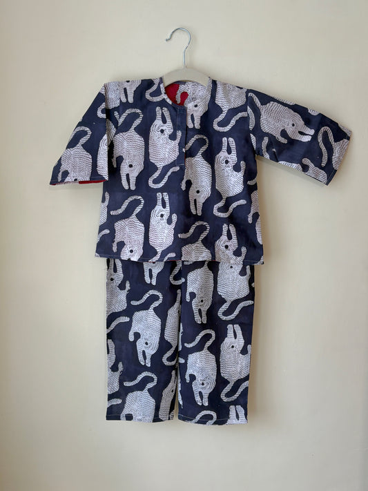 Tigers in Dusk Reversible Coords