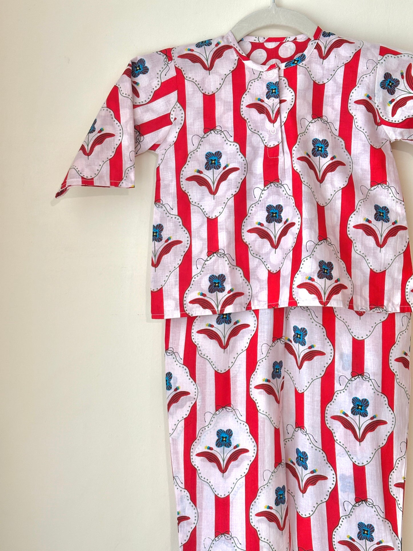 Red Polka Reversible Coords