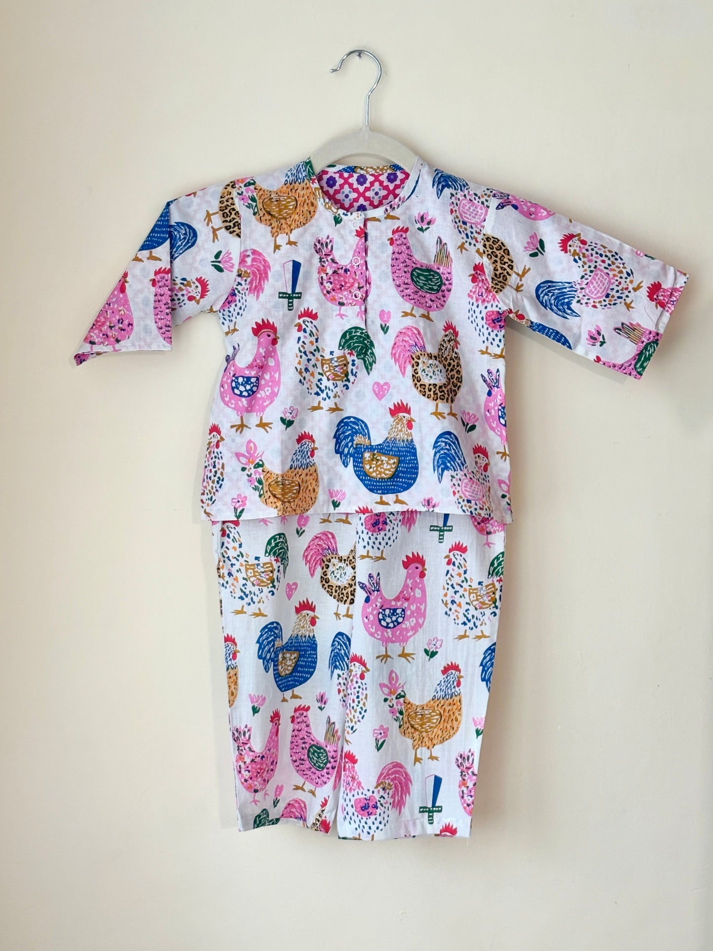 Candy Chicken Reversible Coords