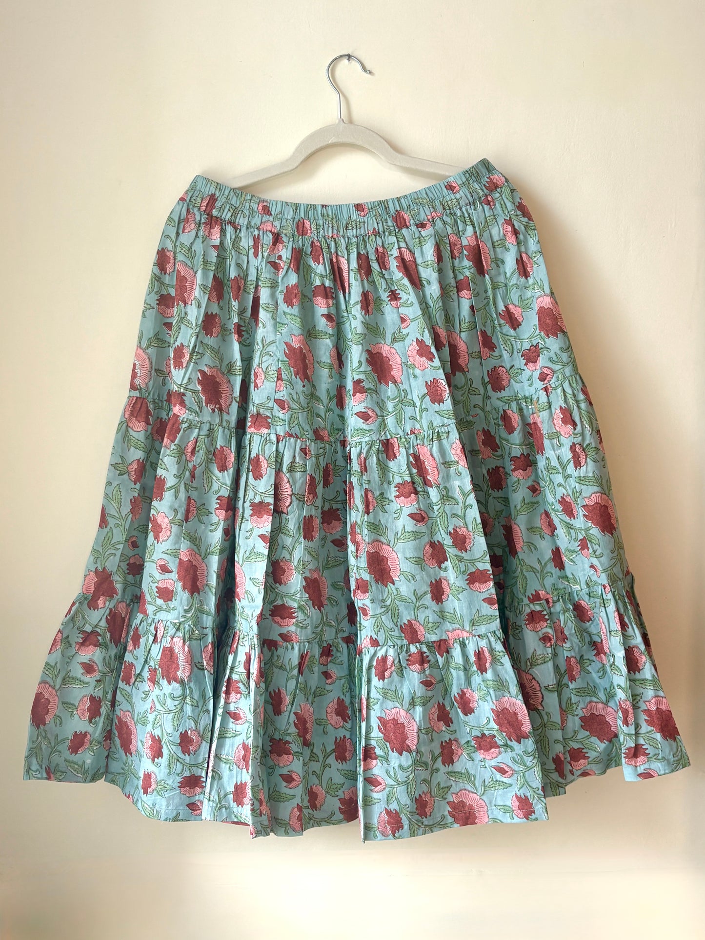 Ringa Roses Elasticated Skirt for Moms