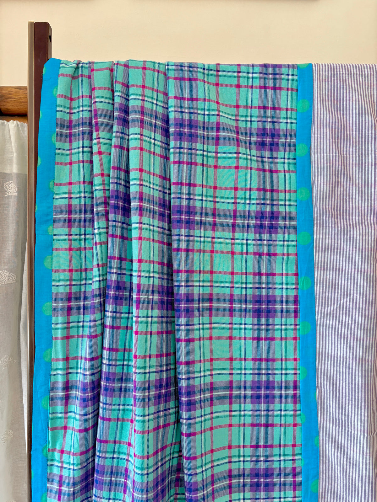 Frosted Santa Flannel Blanket & Coords for New Borns