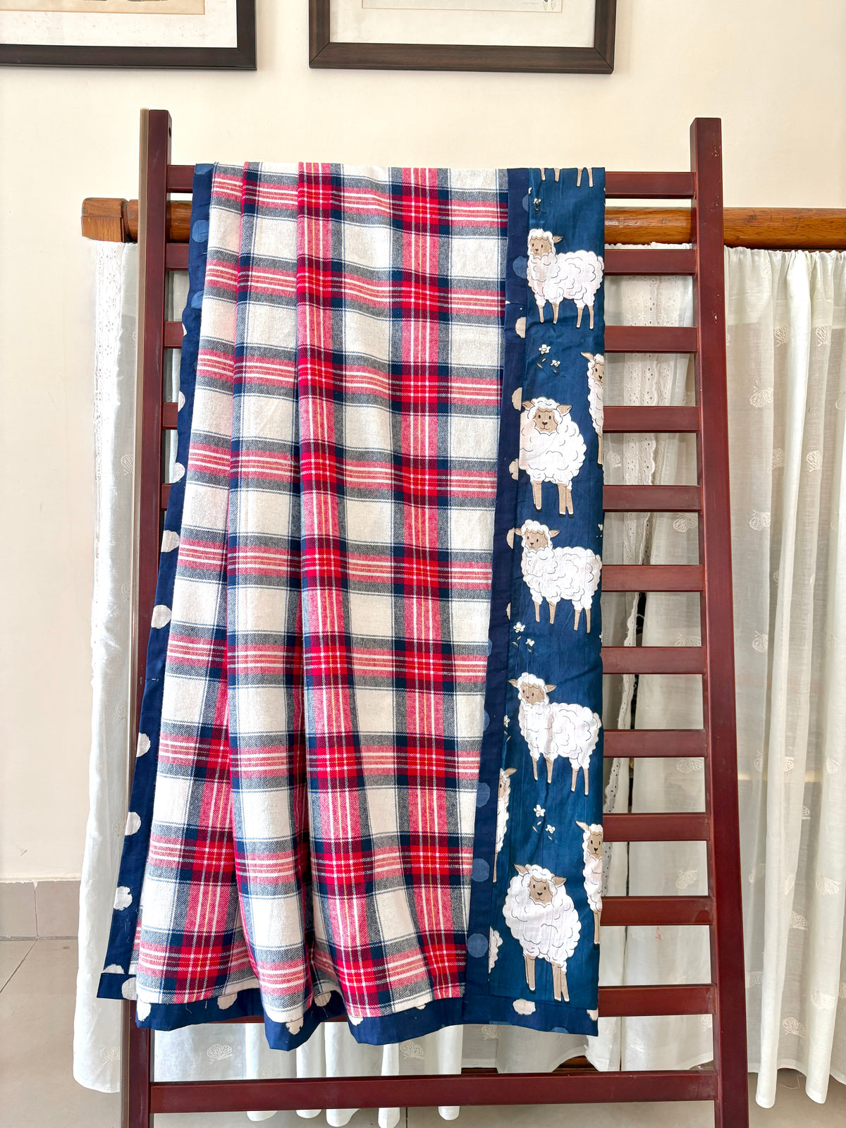 Silent Night Flannel Blanket & Coords for New Borns