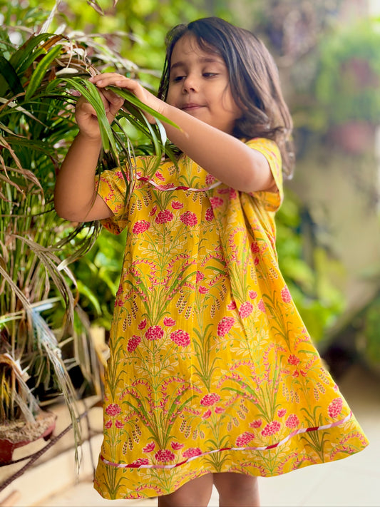 Peonies Shift Dress