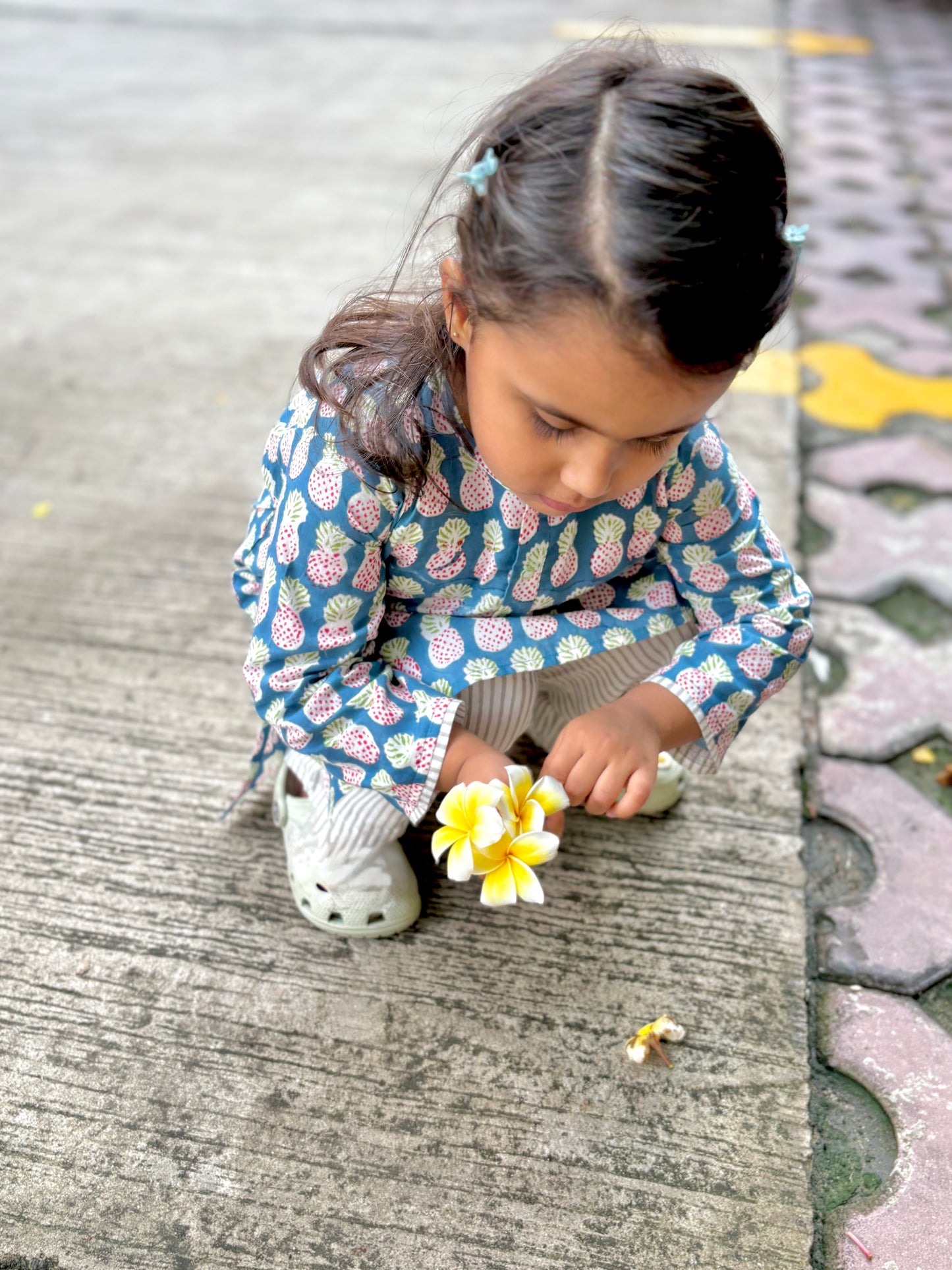 Ananas Kurta Pajama Set
