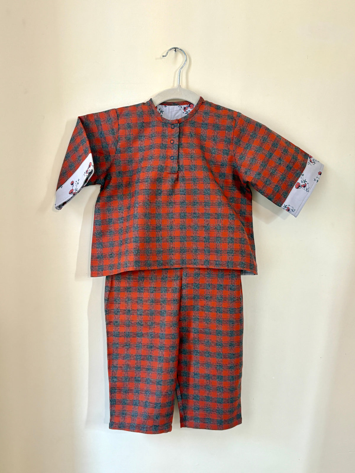 Fireplace Flannel Reversible Coords