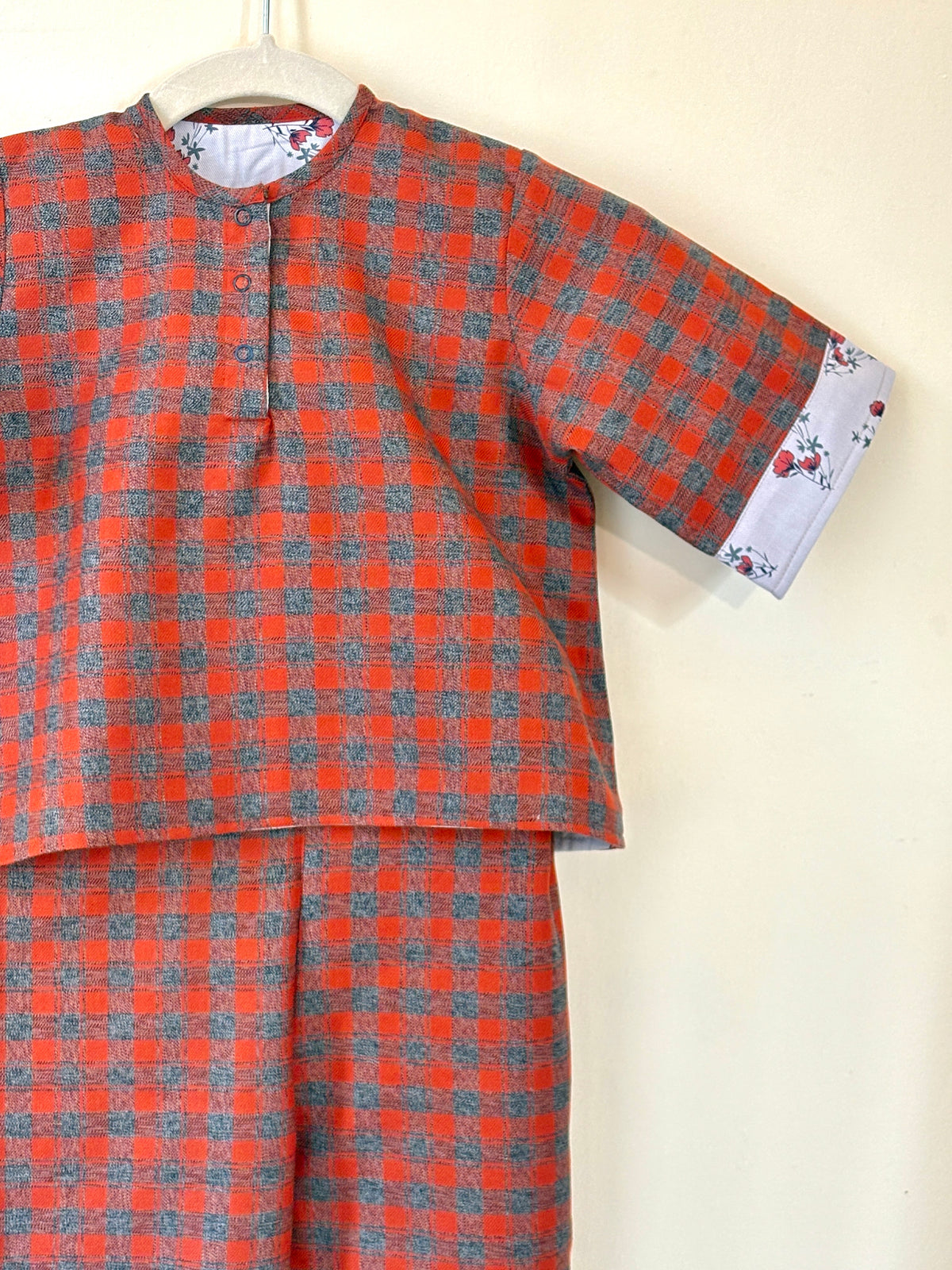 Fireplace Flannel Reversible Coords