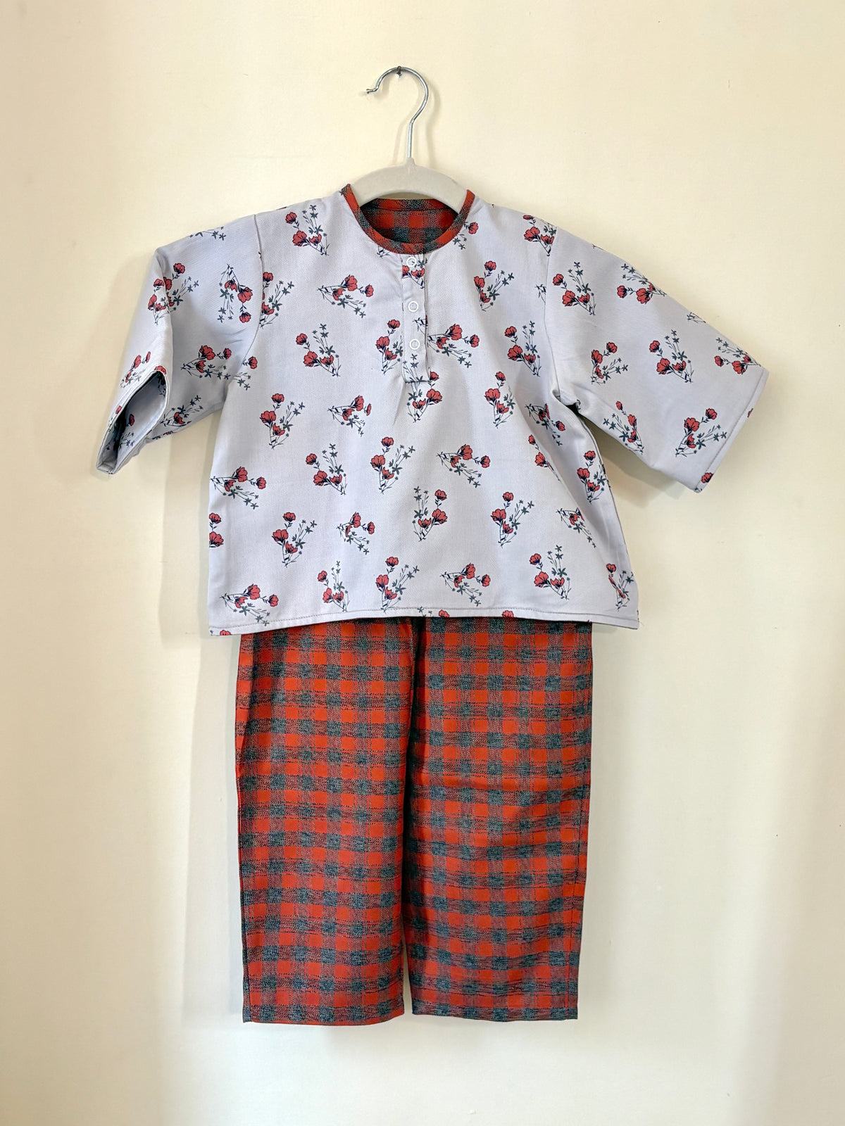 Fireplace Flannel Reversible Coords