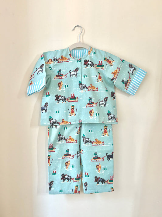 Ski Doggo Flannel Reversible Coords