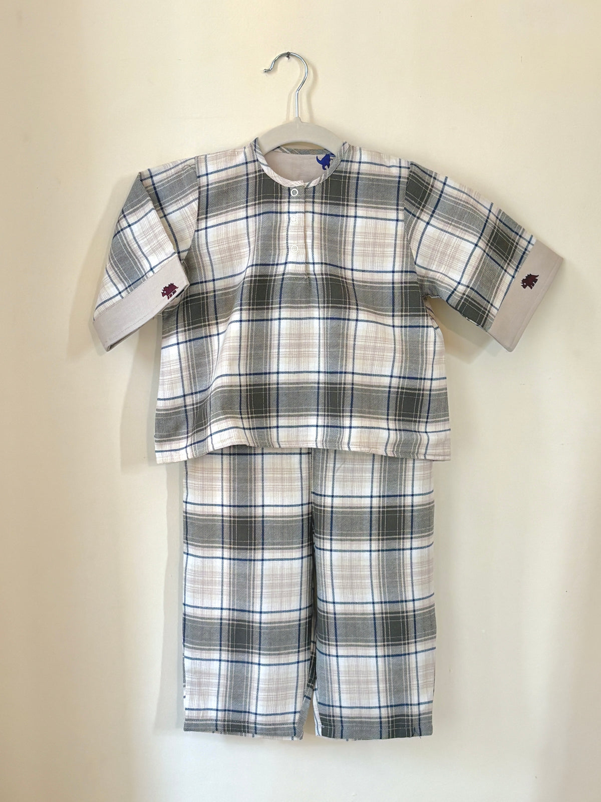 Vintage Dino Flannel Reversible Coords