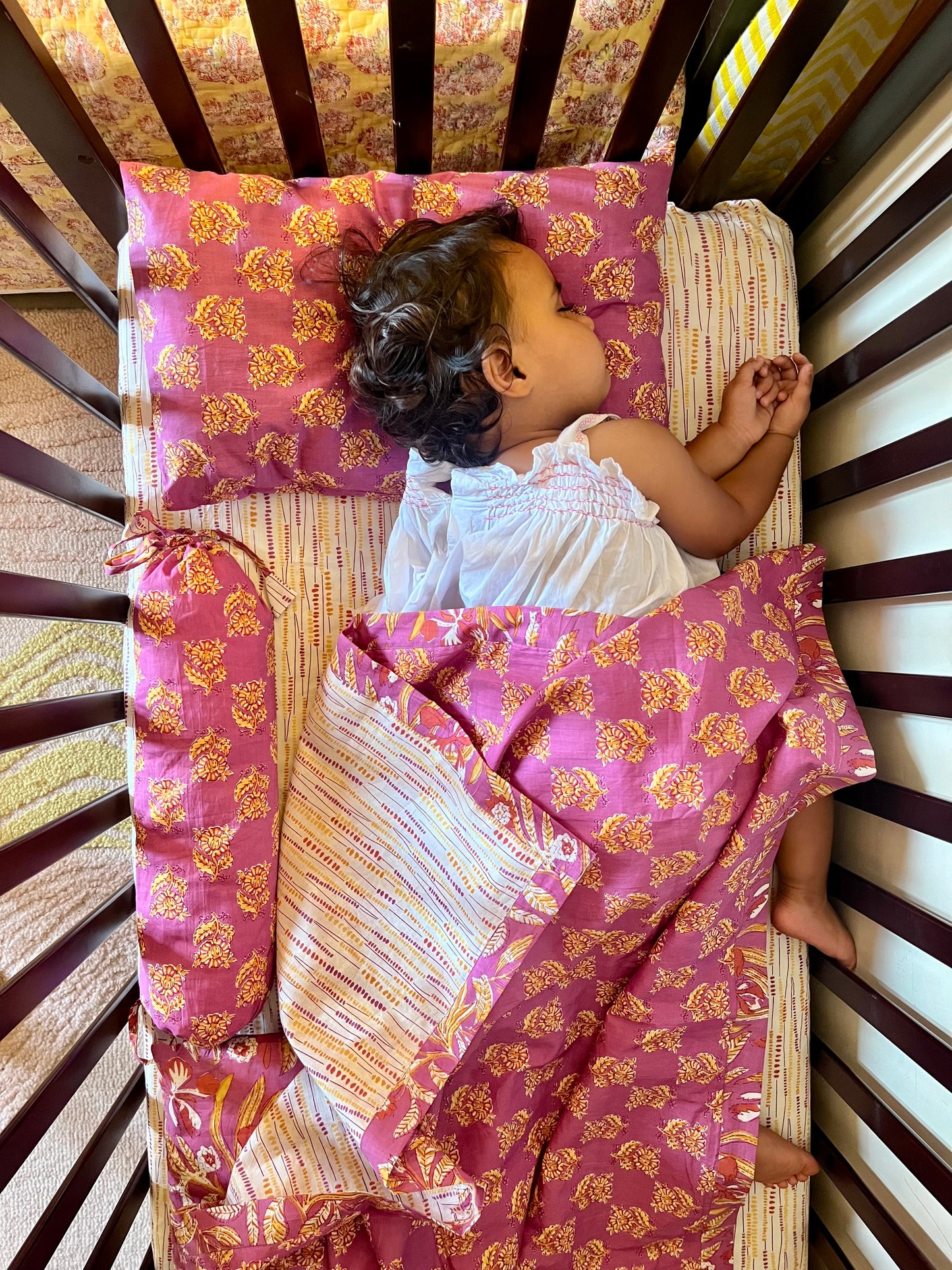Lavender Love Cot Bedding Set