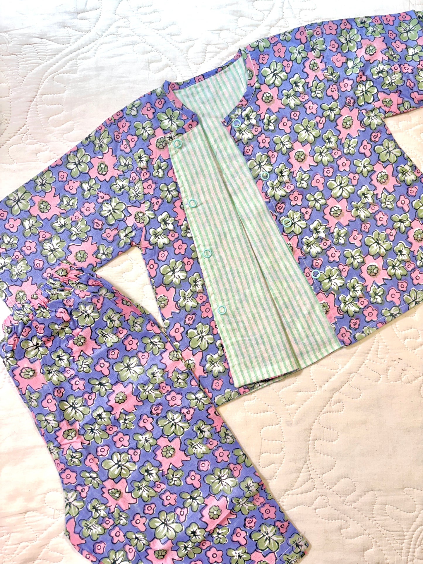 Lilac Mint Reversible Coords