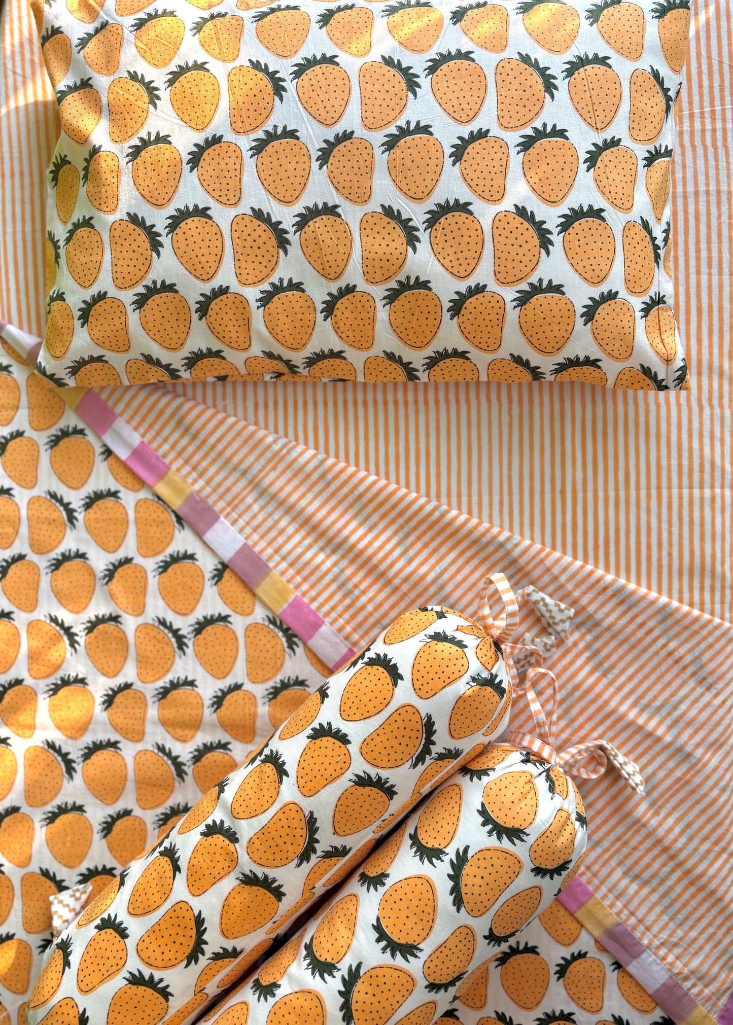 Sun Berry Cot Bedding Set