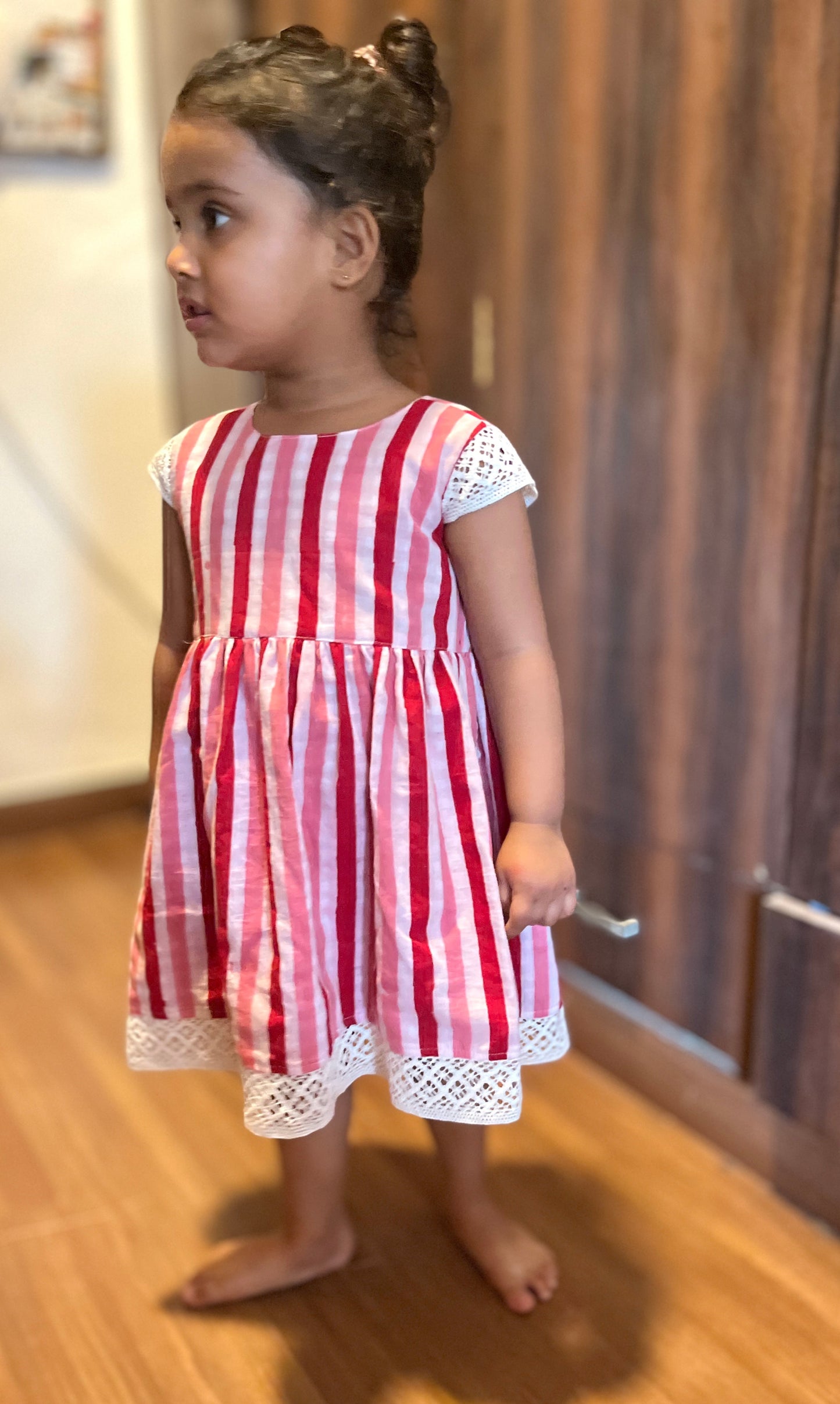 Candy Cane Reversible Frock