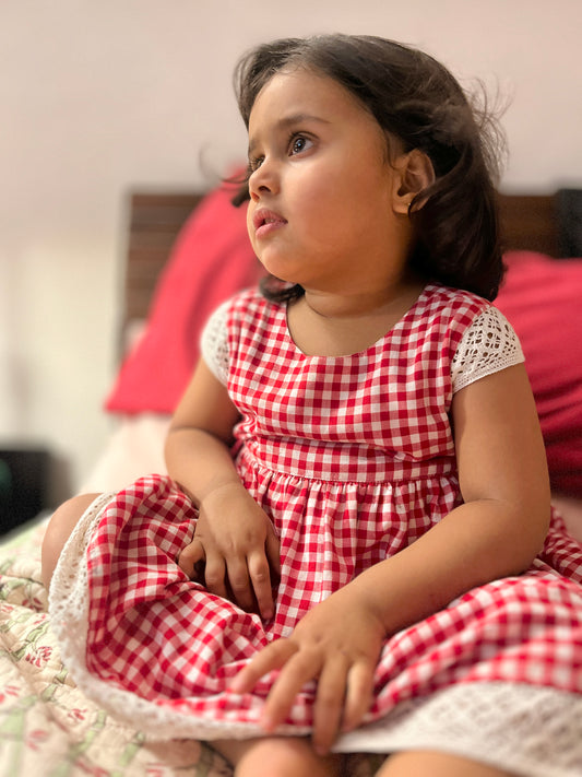Candy Cane Reversible Frock