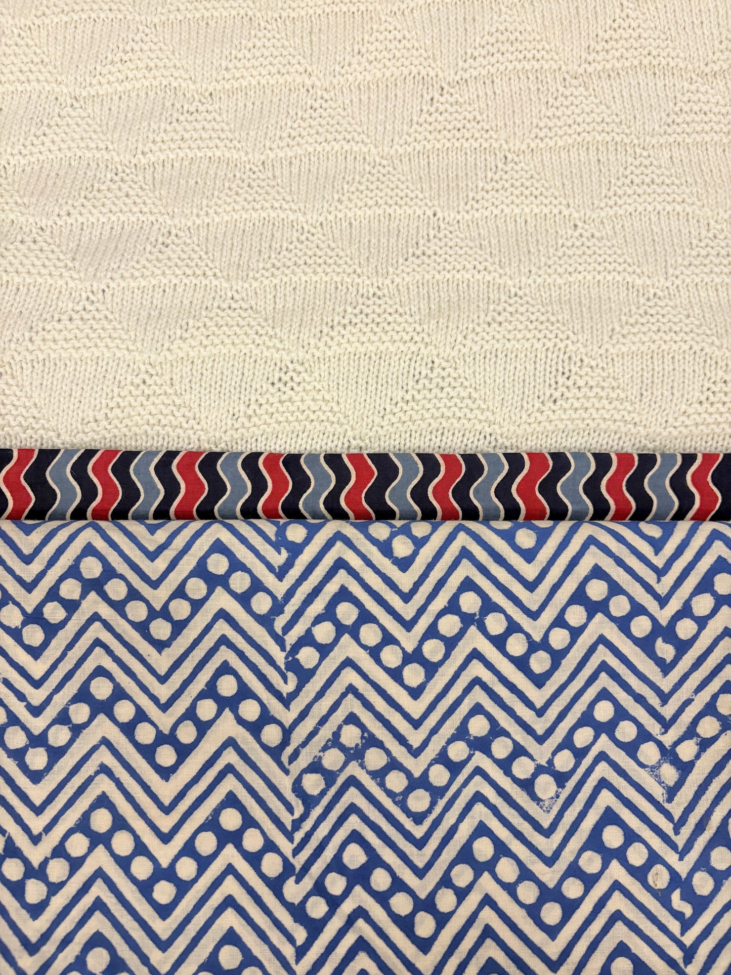 Spring Water Knitted Blanket