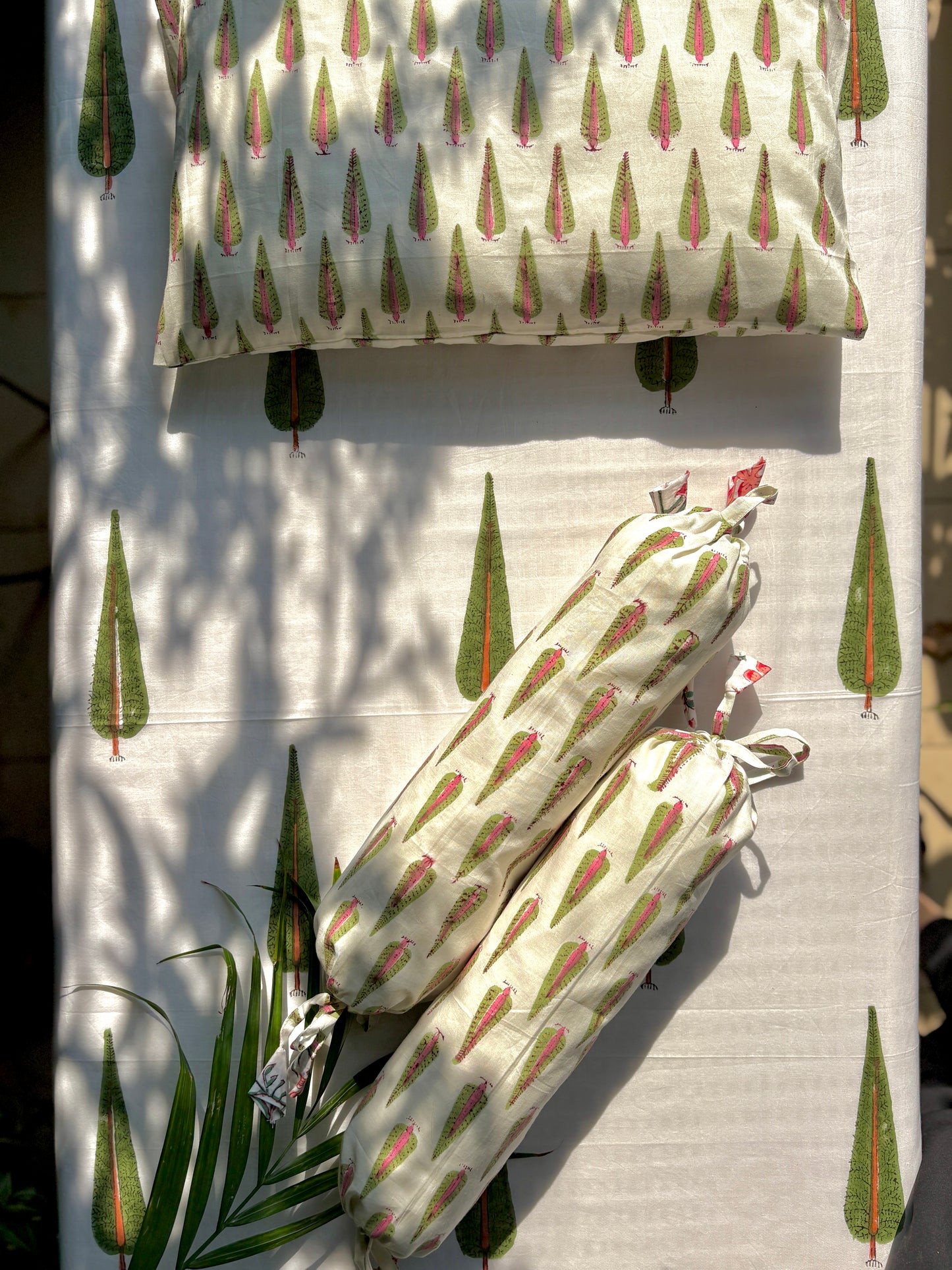 Pine Tree Cot Bedding Set